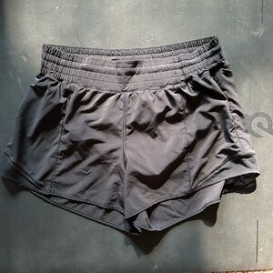 Hotty hot size 12 black shorts lululemon